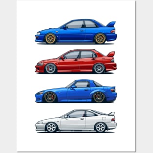 JDM legends Posters and Art